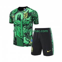 Brazil JESUS Special Football Shirts Domaći 2024-2025 Kratkih Rukava - Dječji Brazil JESUS Special Football Shirts Domaći 2024-2025 Kratkih Rukava - Dječji