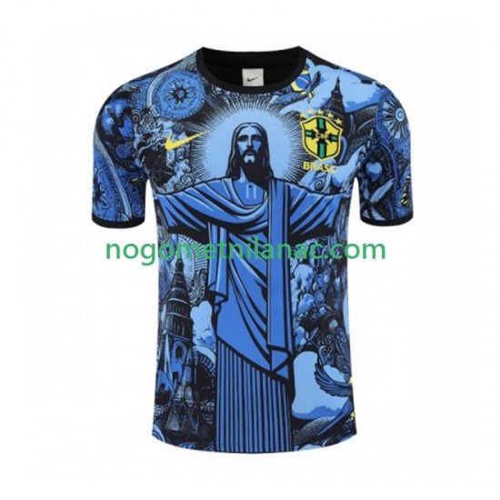 Dres Brazil Jesus Domaći 2024-2025 Kratkih Rukava - Muški