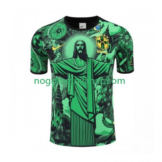Dres Brazil Jesus Special Domaći 2024-2025 Kratkih Rukava - Muški