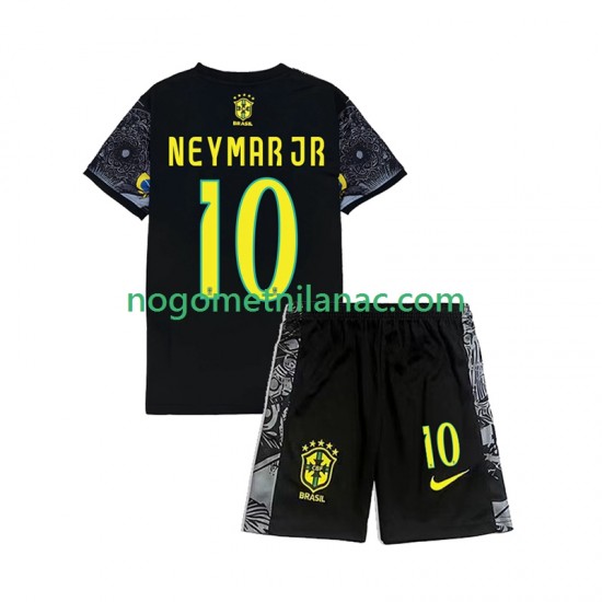 Brazil Neymar JR 10 Cheist the Redeemer Football Shirts Domaći 2024 Kratkih Rukava - Dječji