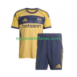 Dres CA Boca Juniors Gostujući 2025-2026 Kratkih Rukava - Dječji