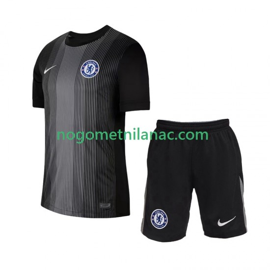 Golmanski Dres - Dres Chelsea Domaći 2025-2026 Kratkih Rukava - Dječji