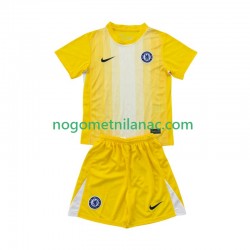 Golmanski Dres - Dres Chelsea Treći 2025-2026 Kratkih Rukava - Dječji