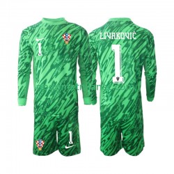 Golmanski Dres - Dres Hrvatska DOMINIK LIVAKOVIC 1 Gostujući 2024 Dugim Rukavima - Dječji Golmanski Dres - Dres Hrvatska DOMINIK LIVAKOVIC 1 Gostujući 2024 Dugim Rukavima - Dječji