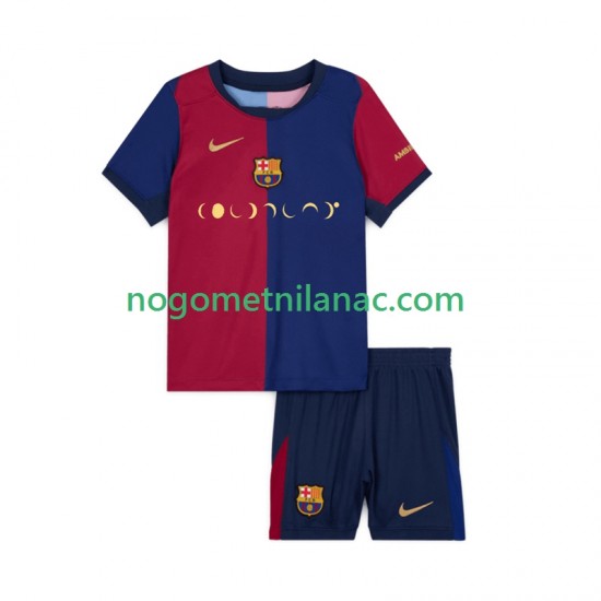 Dres FC Barcelona Coldplay Domaći 2024-2025 Kratkih Rukava - Dječji