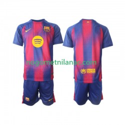 Dres FC Barcelona Domaći 2025-2026 Kratkih Rukava - Dječji Dres FC Barcelona Domaći 2025-2026 Kratkih Rukava - Dječji