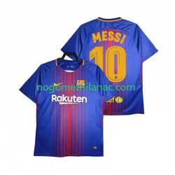 Dres FC Barcelona Lionel Messi 10 2017-2018 Retro Domaći Kratkih Rukava - Muški