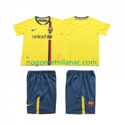 Dres FC Barcelona 2009 Retro Gostujući 2008 Kratkih Rukava - Dječji Dres FC Barcelona 2009 Retro Gostujući 2008 Kratkih Rukava - Dječji