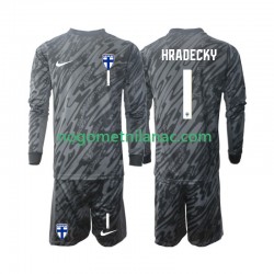 Golmanski Dres - Dres Finska HRADECKY 1 Domaći 2024 Dugim Rukavima - Dječji Golmanski Dres - Dres Finska HRADECKY 1 Domaći 2024 Dugim Rukavima - Dječji