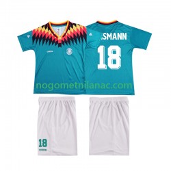 Dres Njemačka KLINSMANN 18 Retro Gostujući 1994 Kratkih Rukava - Dječji Dres Njemačka KLINSMANN 18 Retro Gostujući 1994 Kratkih Rukava - Dječji
