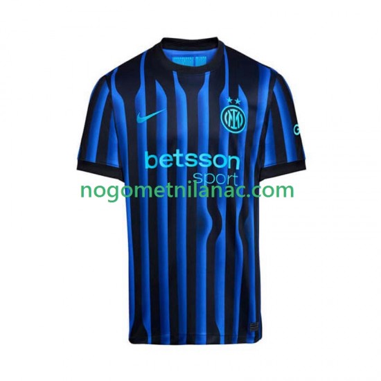 Dres Inter Milan Domaći 2025-2026 Kratkih Rukava - Muški