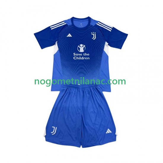 Golmanski Dres - Dres Juventus Domaći 2025-2026 Kratkih Rukava - Dječji
