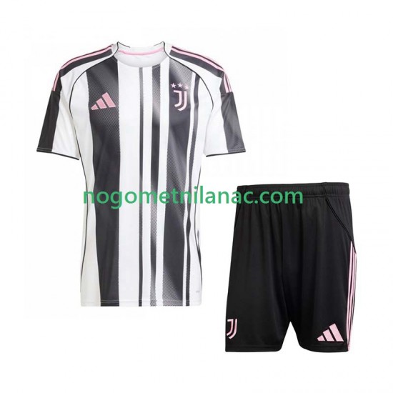Dres Juventus Domaći 2025-2026 Kratkih Rukava - Dječji