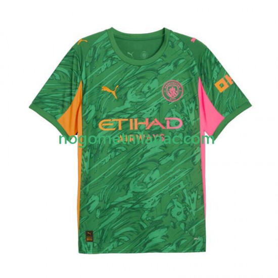 Golmanski Dres - Dres Manchester City Domaći 2025-2026 Kratkih Rukava - Muški