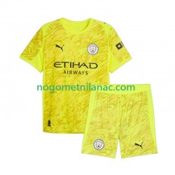 Golmanski Dres - Dres Manchester City Treći 2025-2026 Kratkih Rukava - Dječji