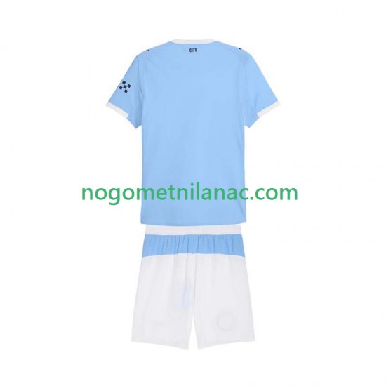 Dres Manchester City Domaći 2025-2026 Kratkih Rukava - Dječji