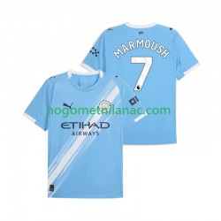 Dres Manchester City Omar Marmoush 7 Domaći 2025-2026 Kratkih Rukava - Muški