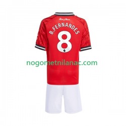 Dres Manchester United Bruno Fernandes 8 Domaći 2025-2026 Kratkih Rukava - Dječji Dres Manchester United Bruno Fernandes 8 Domaći 2025-2026 Kratkih Rukava - Dječji