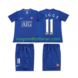 Dres Manchester United GIGGS 11 Retro Gostujući 2008 Kratkih Rukava - Dječji Dres Manchester United GIGGS 11 Retro Gostujući 2008 Kratkih Rukava - Dječji