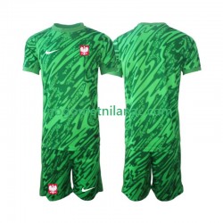 Golmanski Dres - Dres Poljska Treći 2024 Kratkih Rukava - Dječji Golmanski Dres - Dres Poljska Treći 2024 Kratkih Rukava - Dječji