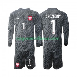 Golmanski Dres - Dres Poljska Szczesny 1 Gostujući 2024 Dugim Rukavima - Dječji Golmanski Dres - Dres Poljska Szczesny 1 Gostujući 2024 Dugim Rukavima - Dječji