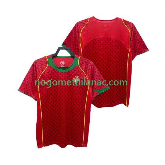 Dres Portugal Retro Domaći 2004 Kratkih Rukava - Muški