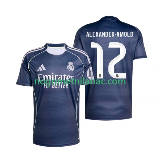 Dres Real Madrid Alexander-Arnold 12 Gostujući 2025-2026 Kratkih Rukava - Muški
