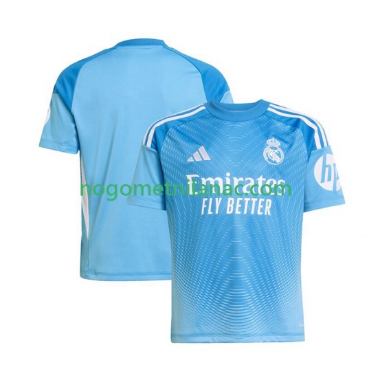 Golmanski Dres - Dres Real Madrid Domaći 2025-2026 Kratkih Rukava - Muški