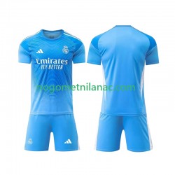 Golmanski Dres - Dres Real Madrid Domaći 2025-2026 Kratkih Rukava - Dječji