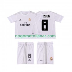 Dres Real Madrid KROOS 8 2015 2016 Retro Domaći Kratkih Rukava - Dječji