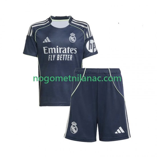 Dres Real Madrid Gostujući 2025-2026 Kratkih Rukava - Dječji