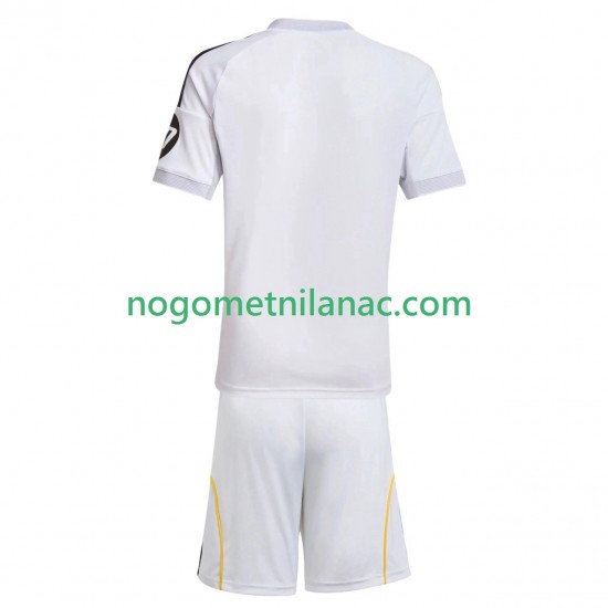 Dres Real Madrid Domaći 2025-2026 Kratkih Rukava - Dječji