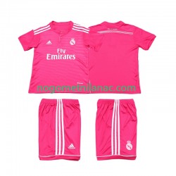 Dres Real Madrid 2014 2015 Retro Gostujući Kratkih Rukava - Dječji