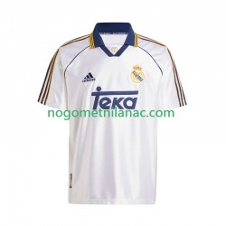 Dres Real Madrid -2000 Retro Domaći 1999 Kratkih Rukava - Muški