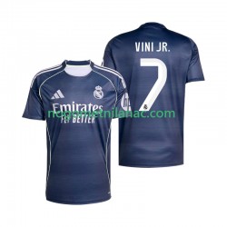Dres Real Madrid Vinicius Junior 7 Gostujući 2025-2026 Kratkih Rukava - Muški Dres Real Madrid Vinicius Junior 7 Gostujući 2025-2026 Kratkih Rukava - Muški