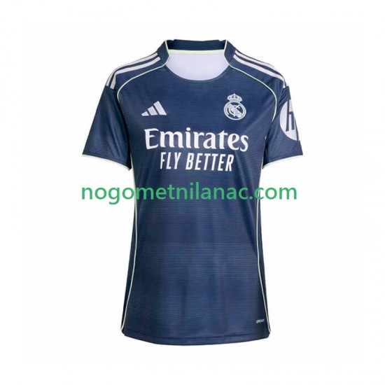 Dres Real Madrid Gostujući 2025-2026 Kratkih Rukava - Ženska