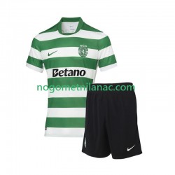 Dres Sporting CP Domaći 2025-2026 Kratkih Rukava - Dječji
