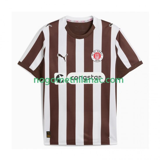 Dres St. Pauli Domaći 2025-2026 Kratkih Rukava - Muški