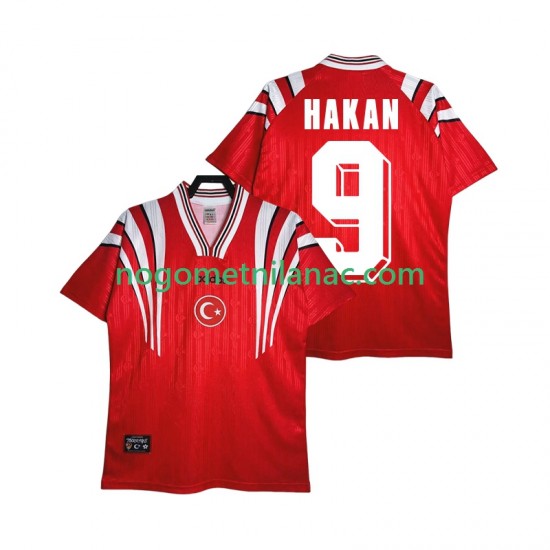 Dres Turska HAKAN 9 1996 Retro Domaći Kratkih Rukava - Muški