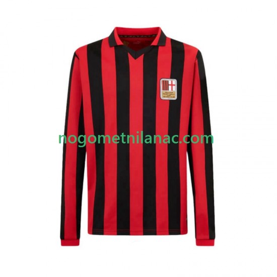 Dres AC Milan 125th Anniversary Domaći 2024-2025 Dugim Rukavima - Muški