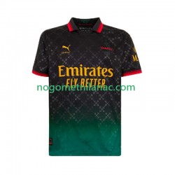 Dres AC Milan Santiago Gimenez 7 Četvrti 2024-2025 Kratkih Rukava - Muški