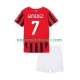 Dres AC Milan Santiago Gimenez 7 Domaći 2024-2025 Kratkih Rukava - Dječji