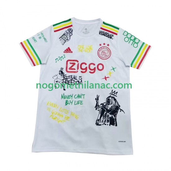 Dres AFC Ajax Bob Marley Special Domaći 2025 Kratkih Rukava - Muški