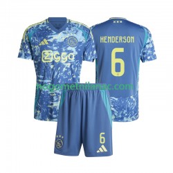 Dres AFC Ajax Henderson 6 Gostujući 2024-2025 Kratkih Rukava - Dječji Dres AFC Ajax Henderson 6 Gostujući 2024-2025 Kratkih Rukava - Dječji