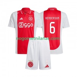 Dres AFC Ajax Henderson 6 Domaći 2024-2025 Kratkih Rukava - Dječji Dres AFC Ajax Henderson 6 Domaći 2024-2025 Kratkih Rukava - Dječji
