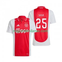 Dres AFC Ajax Wout Weghorst 25 Domaći 2024-2025 Kratkih Rukava - Muški Dres AFC Ajax Wout Weghorst 25 Domaći 2024-2025 Kratkih Rukava - Muški
