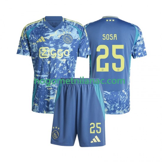 Dres AFC Ajax Wout Weghorst 25 Gostujući 2024-2025 Kratkih Rukava - Dječji