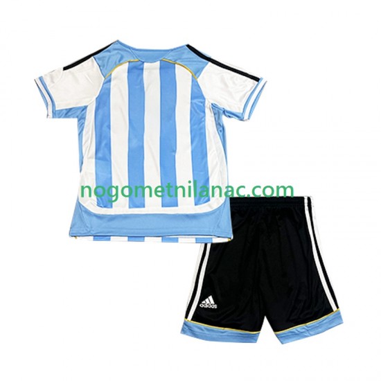 Dres Argentina Retro Domaći 2006 Kratkih Rukava - Dječji