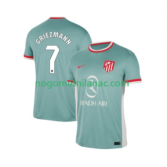 Dres Atlético Madrid Antoine Griezmann 7 Gostujući 2024-2025 Kratkih Rukava - Muški