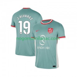 Dres Atlético Madrid Julian Alvarez 19 Gostujući 2024-2025 Kratkih Rukava - Muški Dres Atlético Madrid Julian Alvarez 19 Gostujući 2024-2025 Kratkih Rukava - Muški